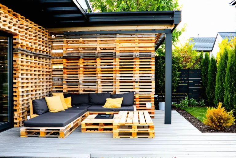 Aménager un coin détente extérieur avec des palettes