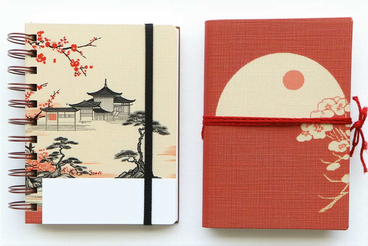 Créer un carnet personnalisé avec reliure japonaise