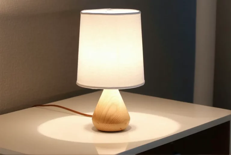 Customiser une lampe de chevet