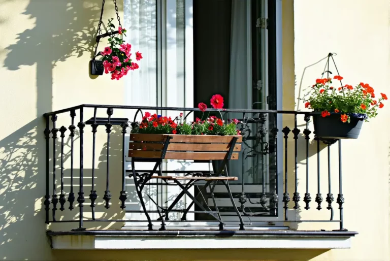 Décorer un balcon avec des objets faits maison et pas chers