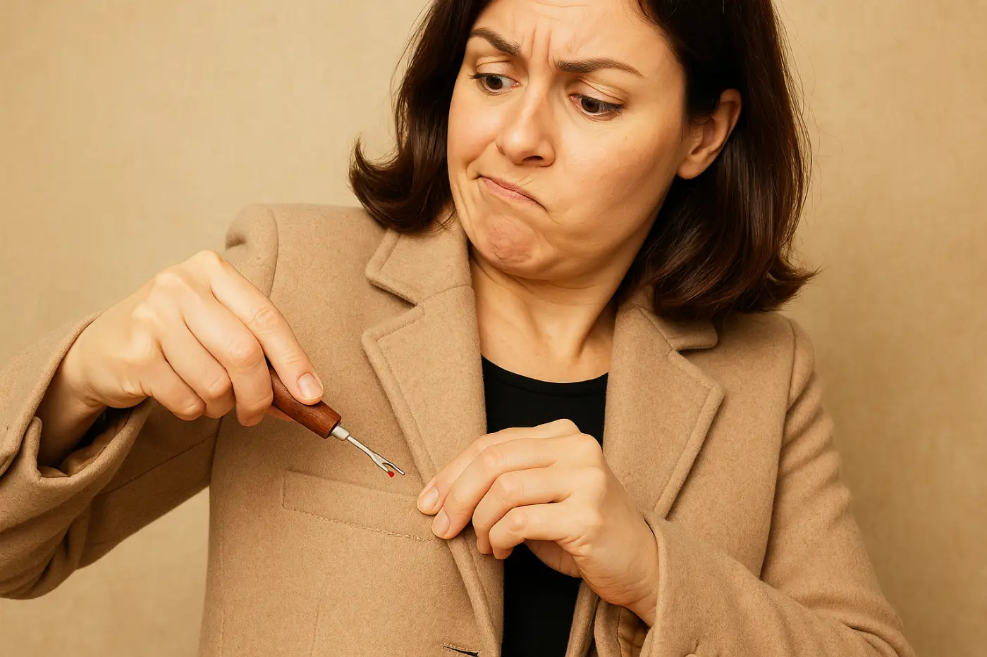 Faut-il découdre les poches des manteaux ? La réponse va vous surprendre