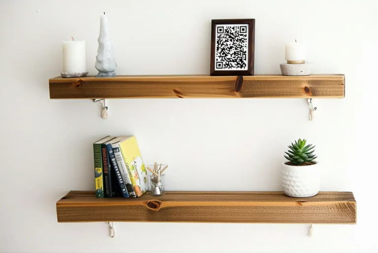 DIY facile : fabriquer une étagère flottante en bois