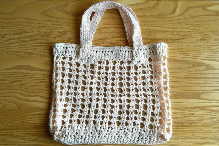 DIY : sac filet au crochet pour les courses
