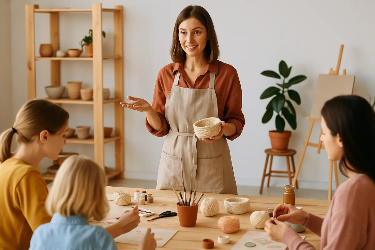 Artisane-créatrice DIY : comment proposer des ateliers créatifs ?