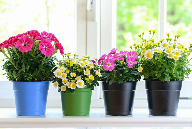 Peindre des pots de fleurs pour égayer votre intérieur en 5 étapes