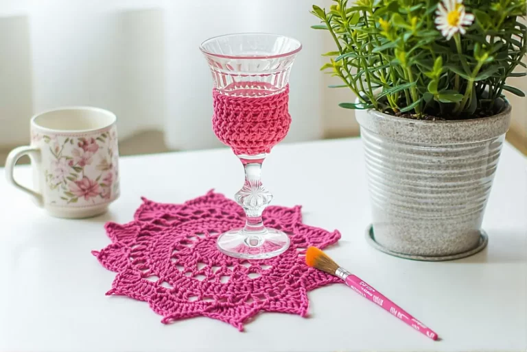Réaliser un sous-verre en crochet en 15 minutes