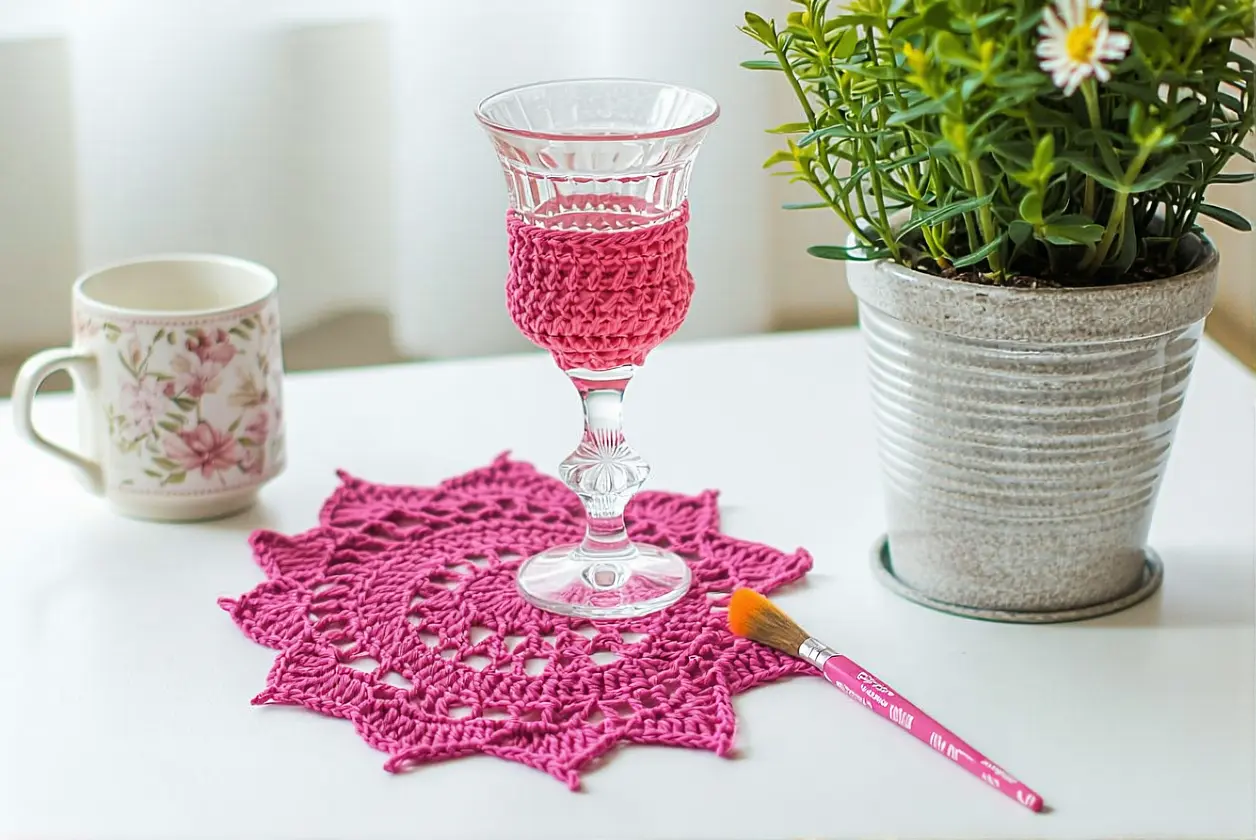 Réaliser un sous-verre en crochet en 15 minutes