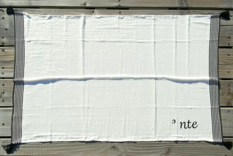 Réaliser une fouta personnalisée en coton léger