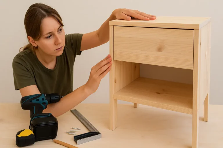 Table de chevet DIY : comment la fabriquer facilement ?