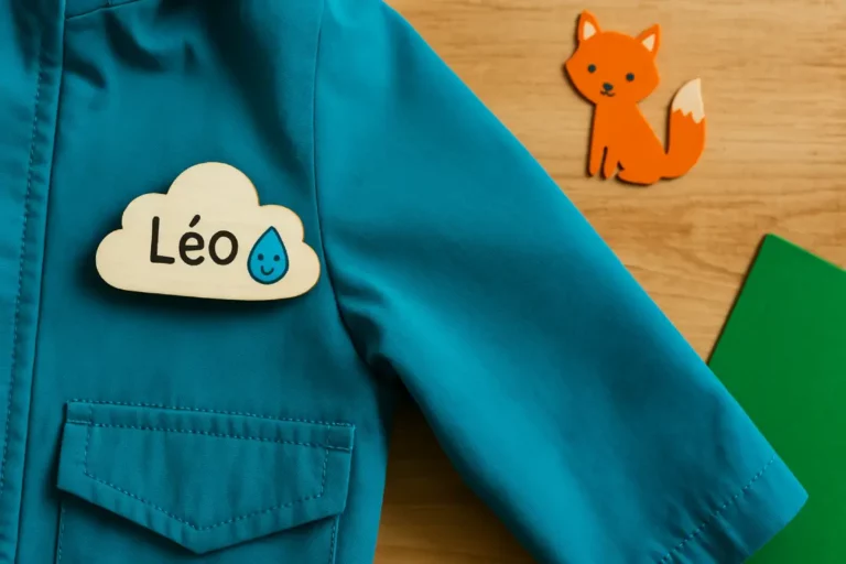 Marquage des vêtements a l'école enfant : une jolie idée