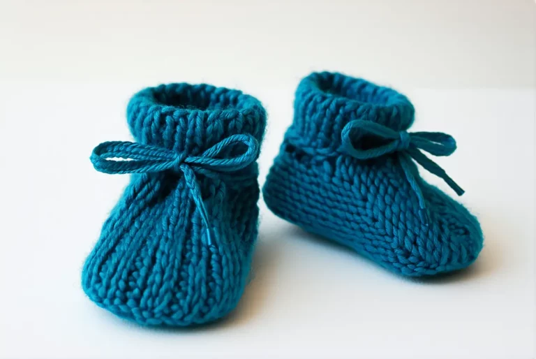 Tuto : chaussons bébé en laine
