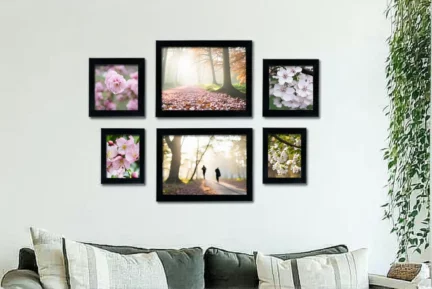 Tuto : créer un mur de cadres avec cadres DIY