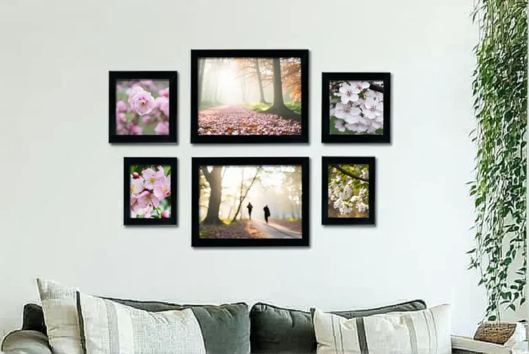 Tuto : créer un mur de cadres avec cadres DIY