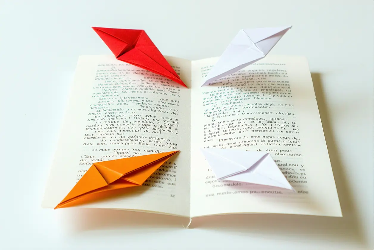 Tuto : faire un marque-page en origami