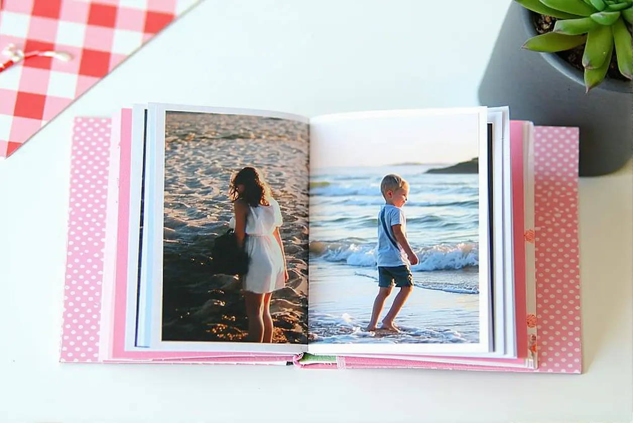 Tuto : faire un mini-album photo à offrir