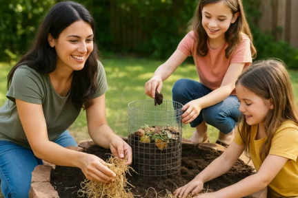 DIY jardin en trou de serrure : écolo, beau et productif