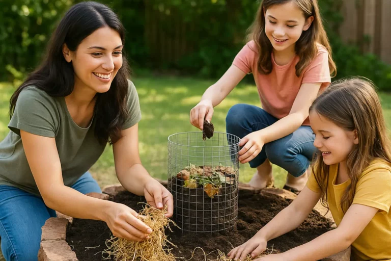 DIY jardin en trou de serrure : écolo, beau et productif