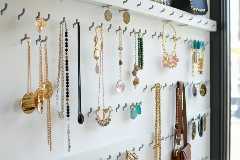Création porte-bijoux mural : l'organisation stylée qui range tout
