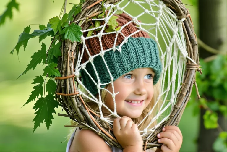 Créez un attrape-rêves d'été avec des matériaux naturels