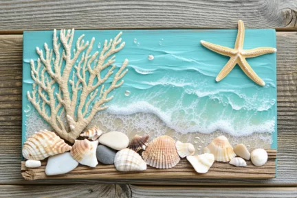 Déco bord de mer : créez avec du bois flotté et des galets