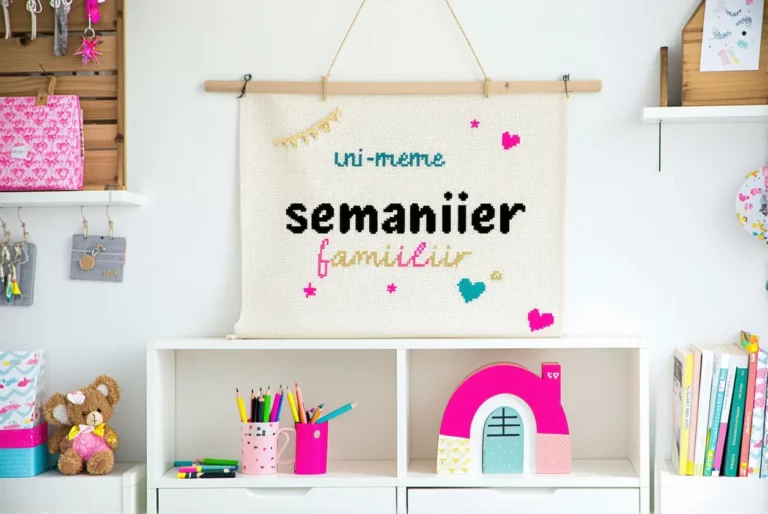 Fabriquer soi-même un semainier familial magnétique pour bien organiser la rentrée