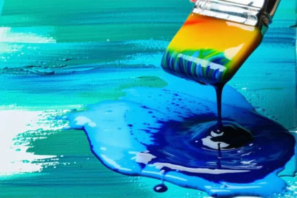Pouring painting : initiez-vous à cette peinture fluide