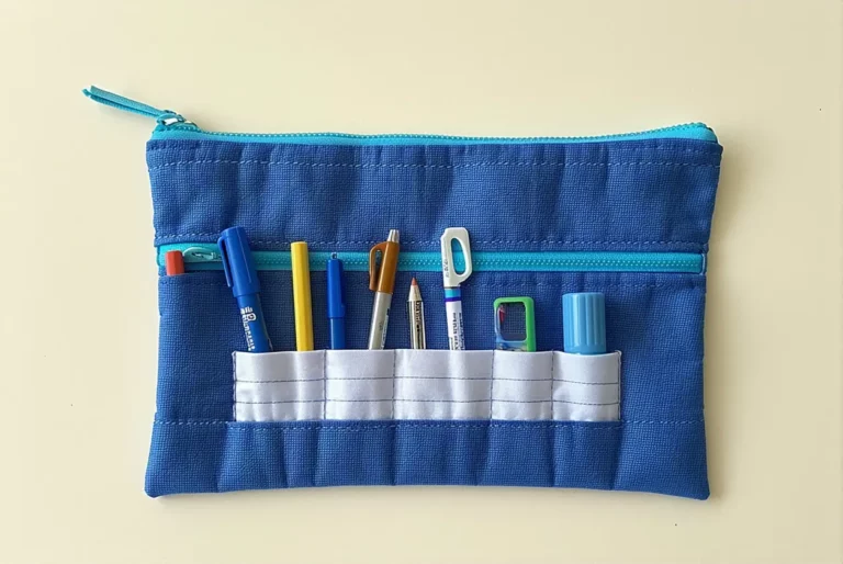 Tuto facile : une trousse d’école cousue main (même sans machine à coudre !)
