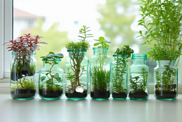 10 idées pour recycler vos bocaux en verre : photophores, pots à crayons, terrariums…