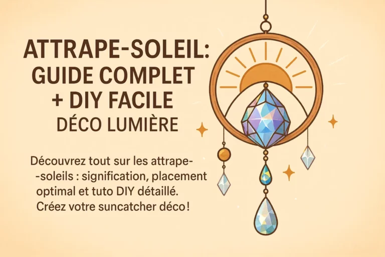 Attrape-soleil : découvrez cet accessoire déco et apprenez à fabriquer le vôtre