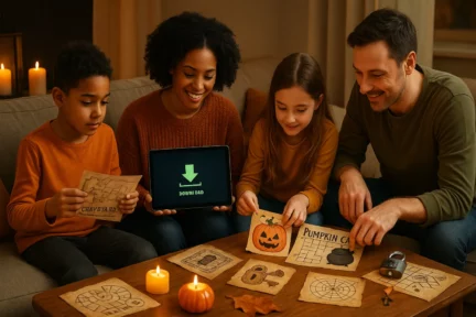 Téléchargez et animez un escape game Halloween à la maison