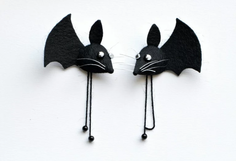 Tuto des clous d’oreilles chauves-souris faciles en 10 minutes