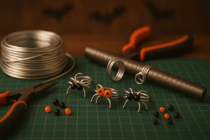 Fabriquer des bagues araignée en fil aluminium pour débutants