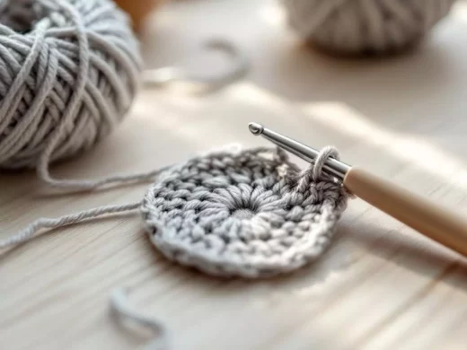 Maille coulée au crochet : la technique expliquée point par point