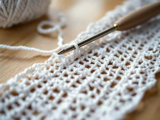 Filet crochet : monter les mailles et former les premières cases facilement