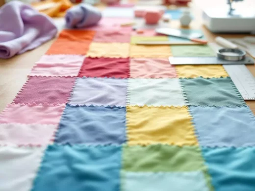 Patchwork pour débutants : les technique facile pour assembler des carrés sans distorsion