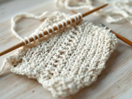 Tricot point jersey : comment récupérer une maille tombée proprement ?