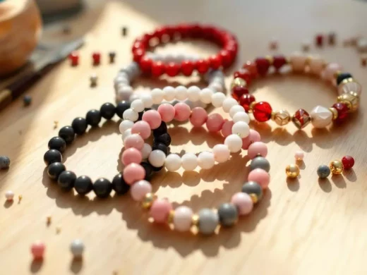 Bracelet élastique perles : 5 motifs du plus simple au plus travaillé