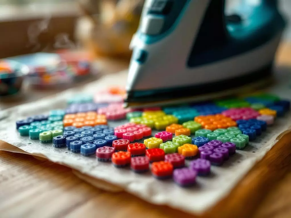 Perles hama : les modèles géométriques et la technique de repassage — tutoriel DIY Marché des Créateurs