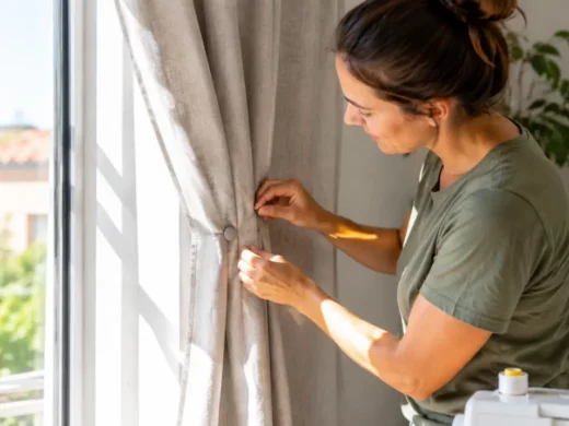 Cette astuce de couture toute simple peut faire gagner plusieurs degrés dans une pièce exposée au soleil