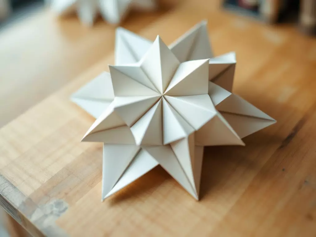 Origami étoile à 8 pointes : tutoriel facile pour réaliser une étoile modulaire étape par étape — tutoriel DIY Marché des Créateurs